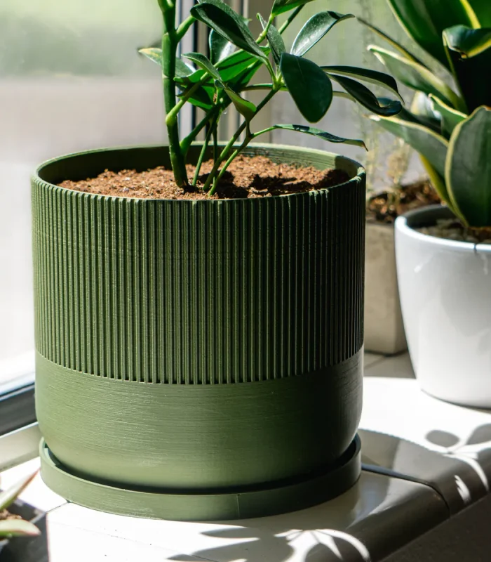 Mid-Century Modern Planter Pot